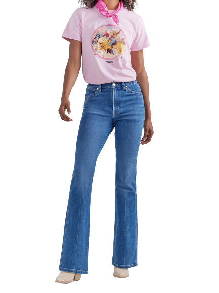 Wrangler x Barbie Ladies' Westward Bootcut Jeans