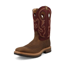 Load image into Gallery viewer, Twisted X Brunette 12" Soft Toe Men's Work Boot