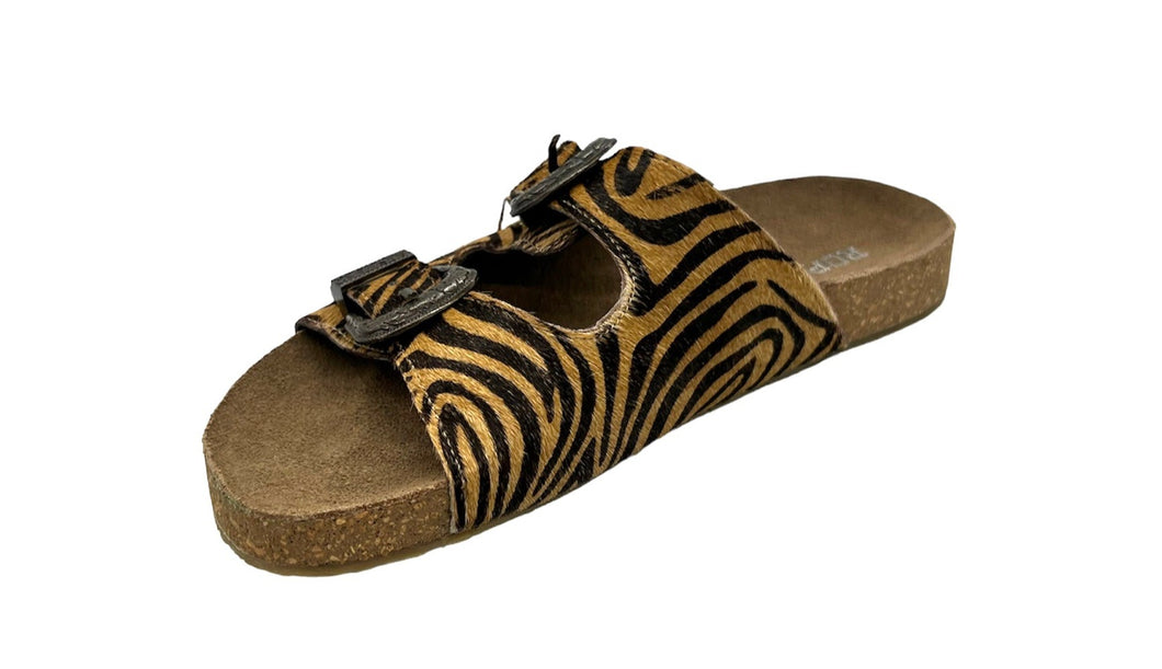 Roper Ladies' Zebra Hide Sandal