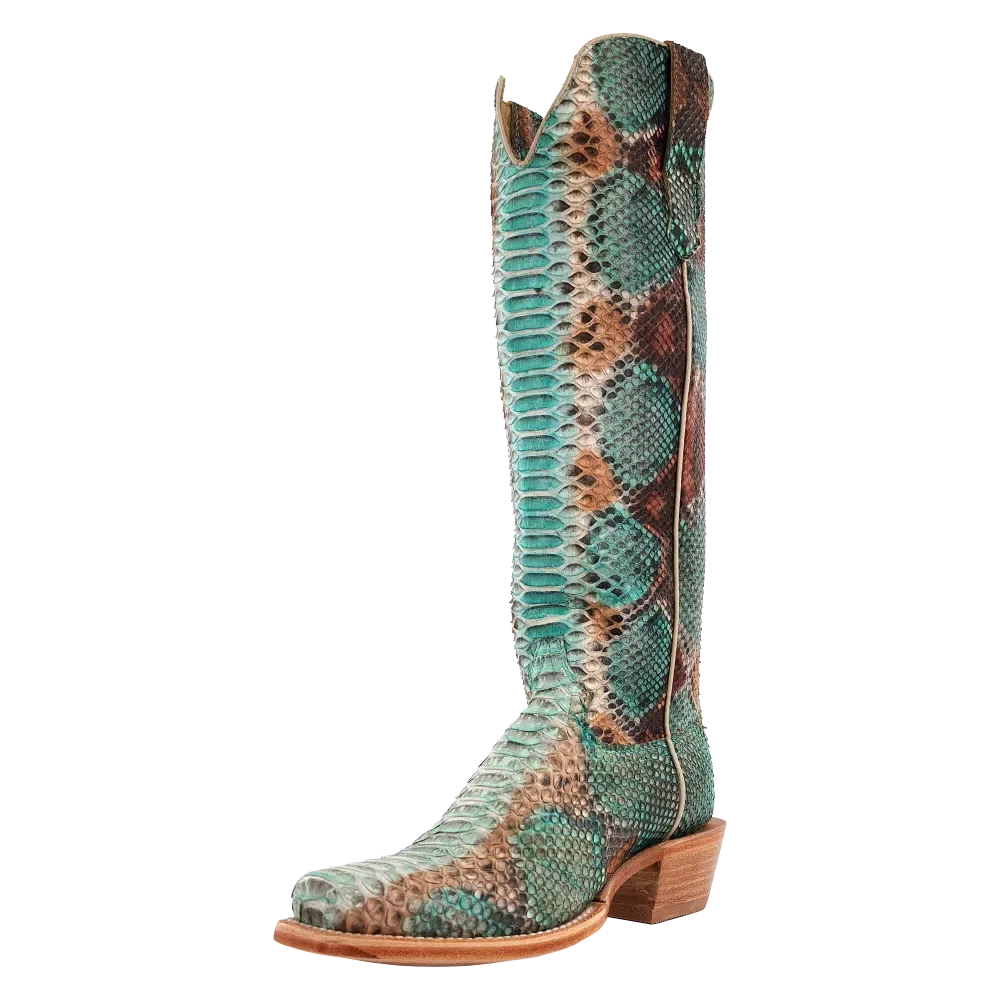 R. Watson Ladies' Turquoise & Copper Boots