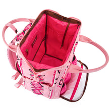 Load image into Gallery viewer, Montana West Wrangler Aztec Printed Callie Backpack - Pink