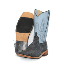 Load image into Gallery viewer, Anderson Bean Exclusive Blue Safari Elephant Men's Boot