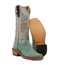 Load image into Gallery viewer, Olathe Men's Green Buffamonte Top Boot