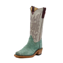 Load image into Gallery viewer, Olathe Men's Green Buffamonte Top Boot