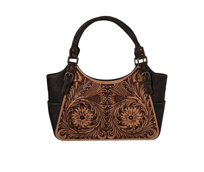 Myra Rolling Plains Handtooled Hand Bag Dollar Western Wear