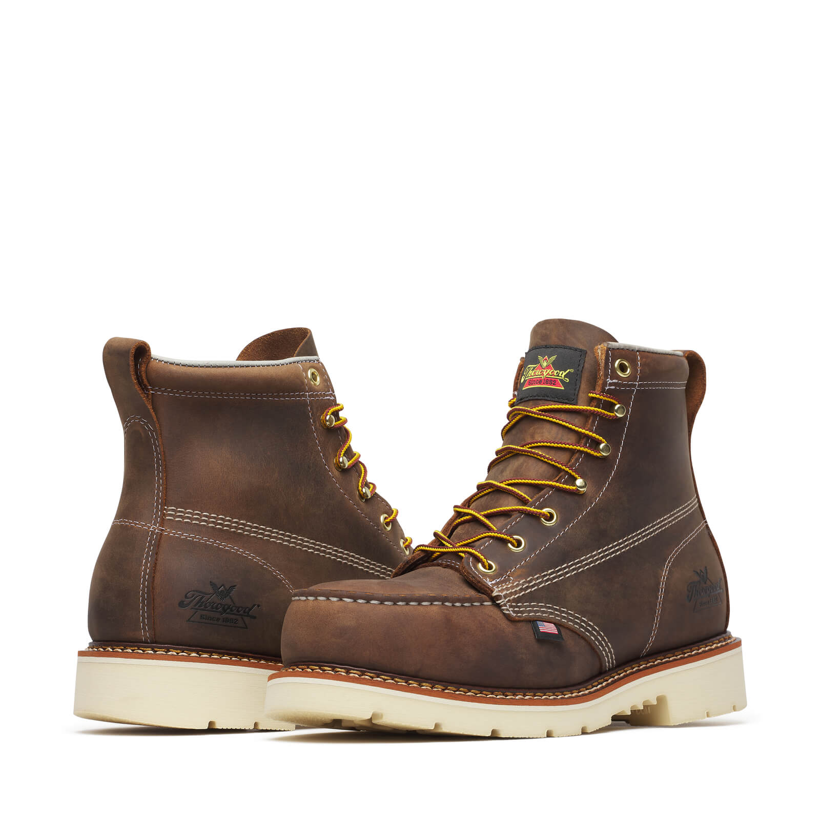 THOROGOOD AMERICAN HERITAGE – 6″ TRAIL CRAZY HORSE SAFETY TOE