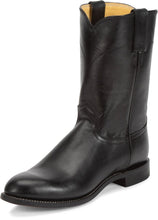 Load image into Gallery viewer, Justin Black Classic Roper Men's Boot