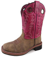 Load image into Gallery viewer, Smoky Mountain Children&#39;s Brown Distressed Boot
