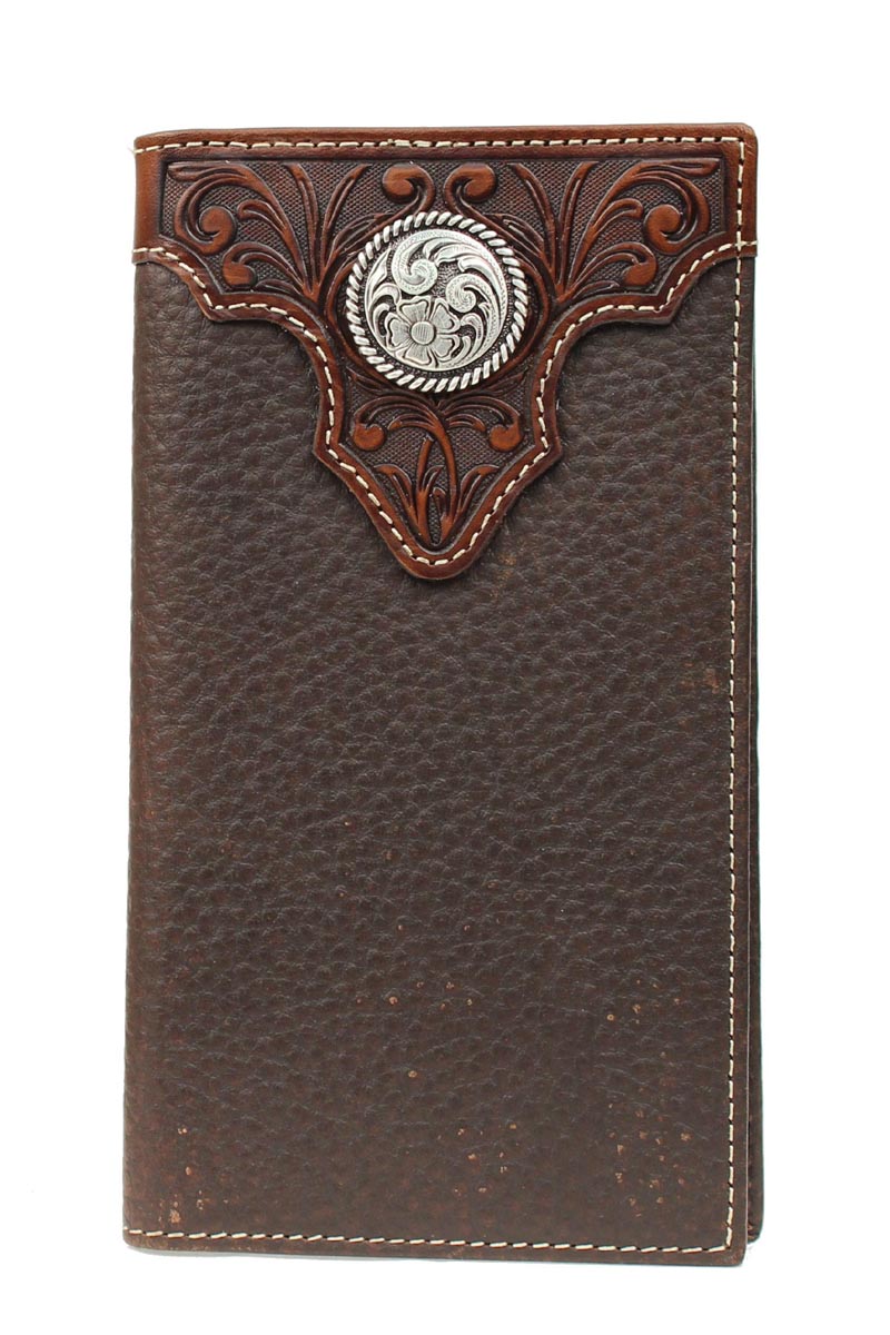 Ariat Overlay Concho Rodeo Wallet