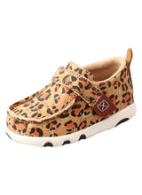 Load image into Gallery viewer, Twisted X Leopard Cork Infant Driving Moc