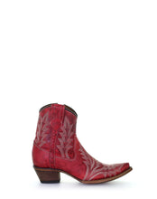 Load image into Gallery viewer, Circle G Red Ladies&#39; Shortie Boot

