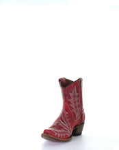 Load image into Gallery viewer, Circle G Red Ladies&#39; Shortie Boot

