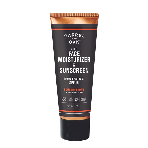 Barrel & Oak 2 in 1 Face Moisturizer & Sunscreen