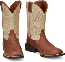 Load image into Gallery viewer, Justin Whiskey Bone Men's Boot