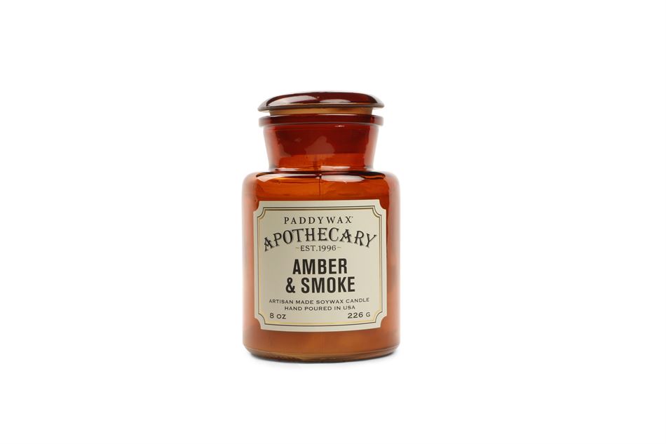 Amber & Smoke Apothocary Candle