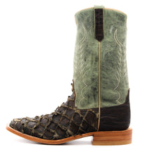 Load image into Gallery viewer, Rios Of Mercedes Exclusive Tobacco Rustic Big Bass Men&#39;s Boot
