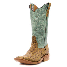 Load image into Gallery viewer, Rios of Mercedes Exclusive Terra Vintage Full Quill Ostrich Men&#39;s Boot
