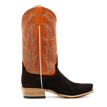 Load image into Gallery viewer, Horsepower Top Hand Chocolate Roughout Men's Boot