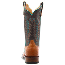 Load image into Gallery viewer, Rios Of Mercedes Exclusive Cognac Full Quill Ostrich Men&#39;s Boot
