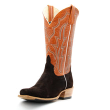 Load image into Gallery viewer, Horsepower Top Hand Chocolate Roughout Men's Boot