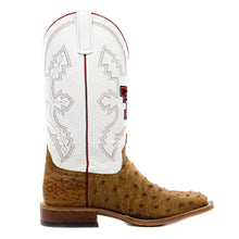 Load image into Gallery viewer, Anderson Bean Texas Tech Exclusive Umber Bruciato Full Quill Ostrich Men's Boot