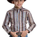 Roper Vintage Aztec Striped Children's Snap Shirt