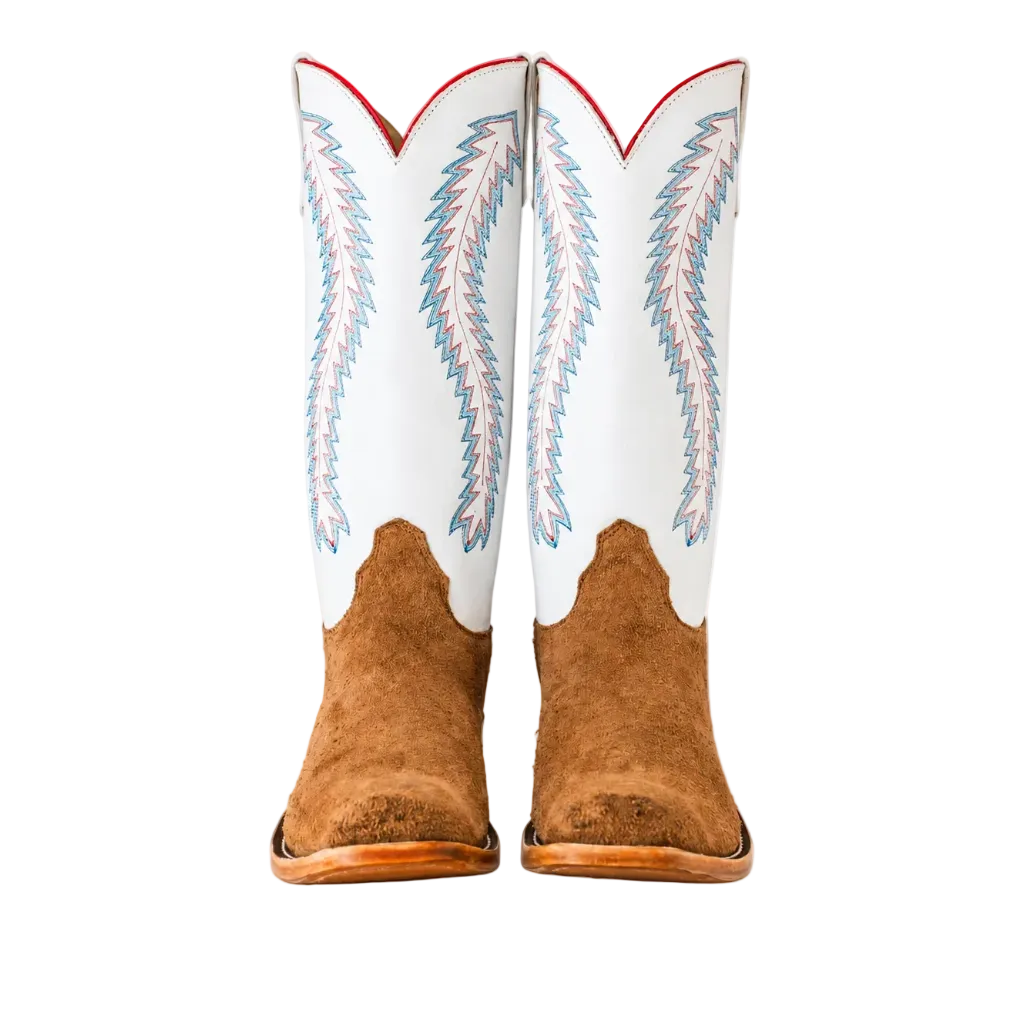 Olathe USA Brown Marine Field Reverse Boot