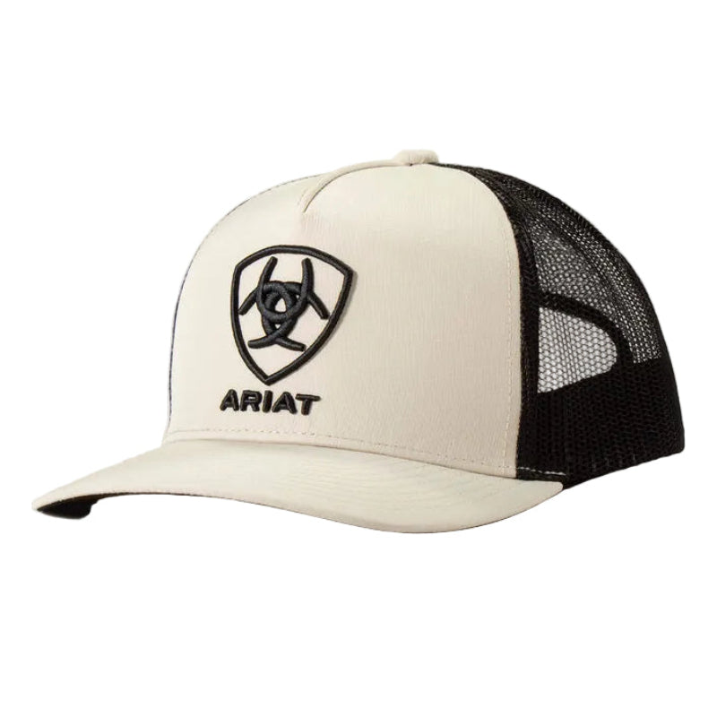 Ariat Black Logo Patch Cap