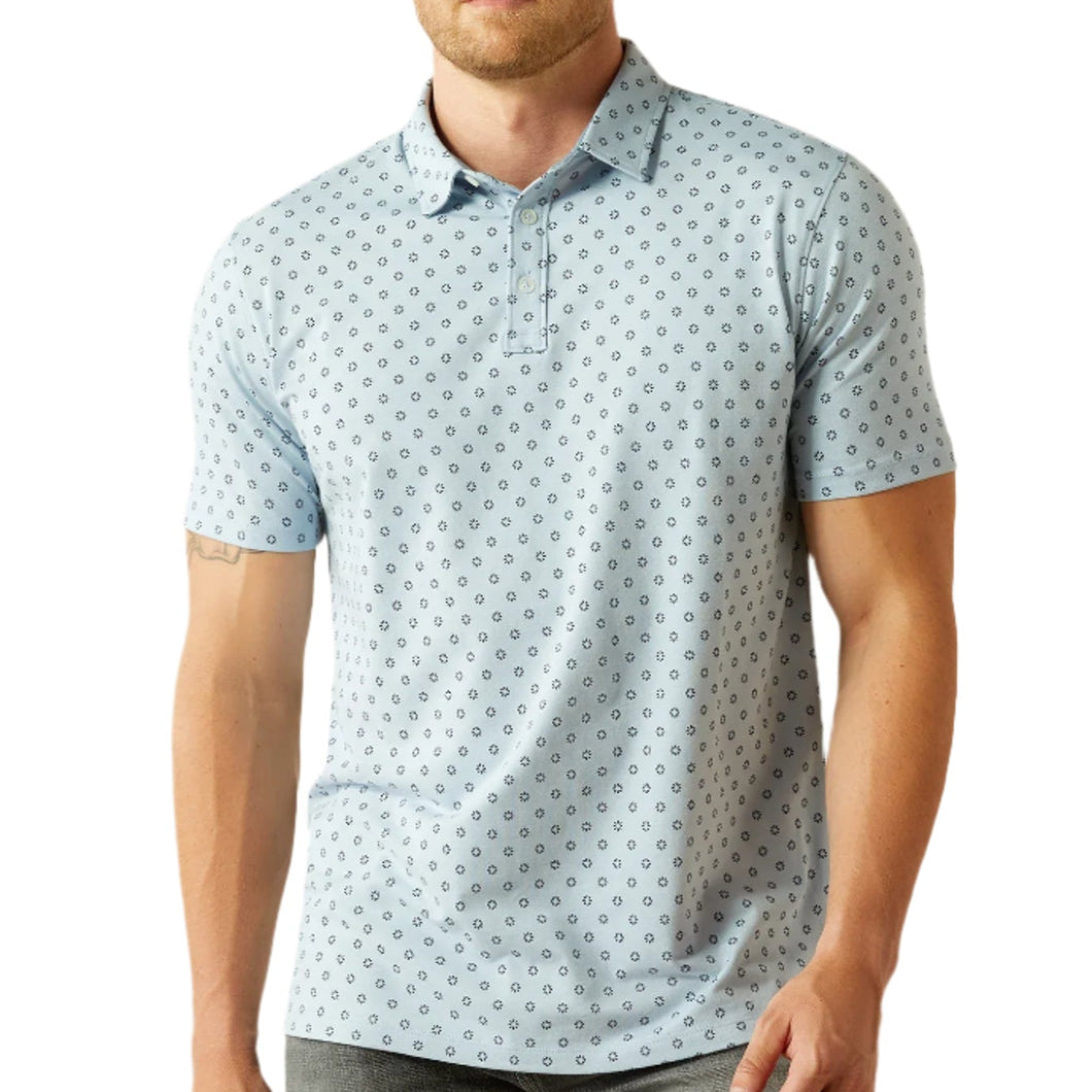 Ariat Fitted Retro Men's Polo
