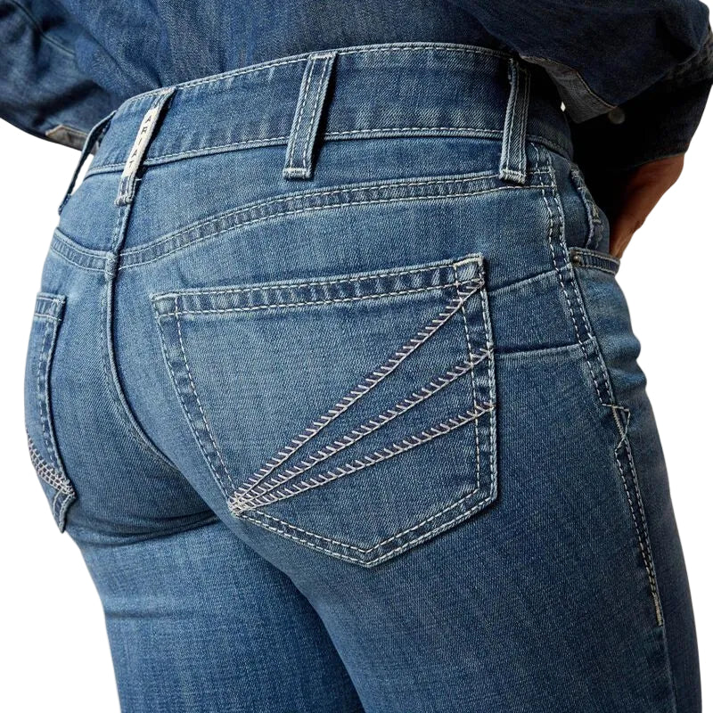 Ariat Ladies" Mid Rise Aisha Boot Cut Jeans