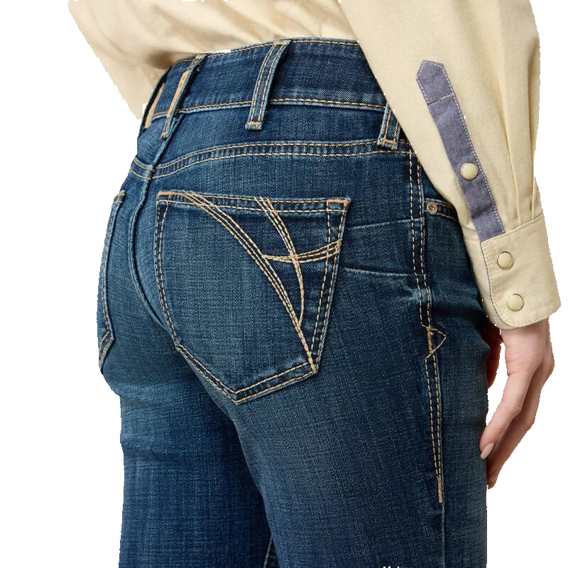 Ariat Ladies' Mid Rise Fiona Boot Cut Jeans