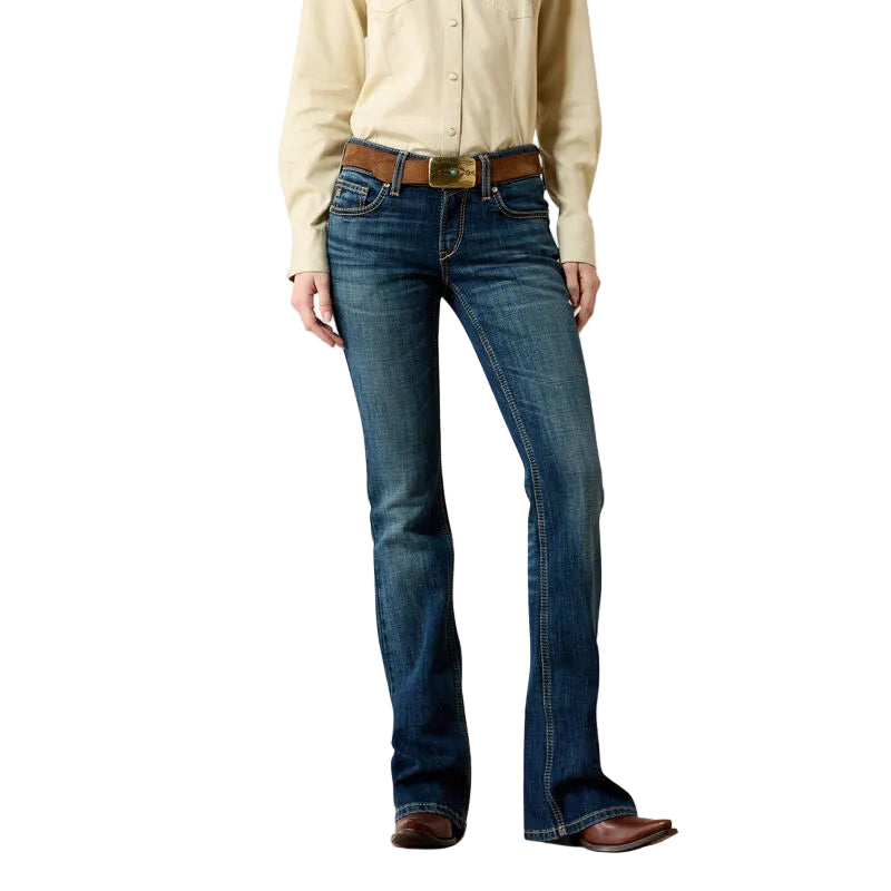 Ariat Ladies' Mid Rise Fiona Boot Cut Jeans