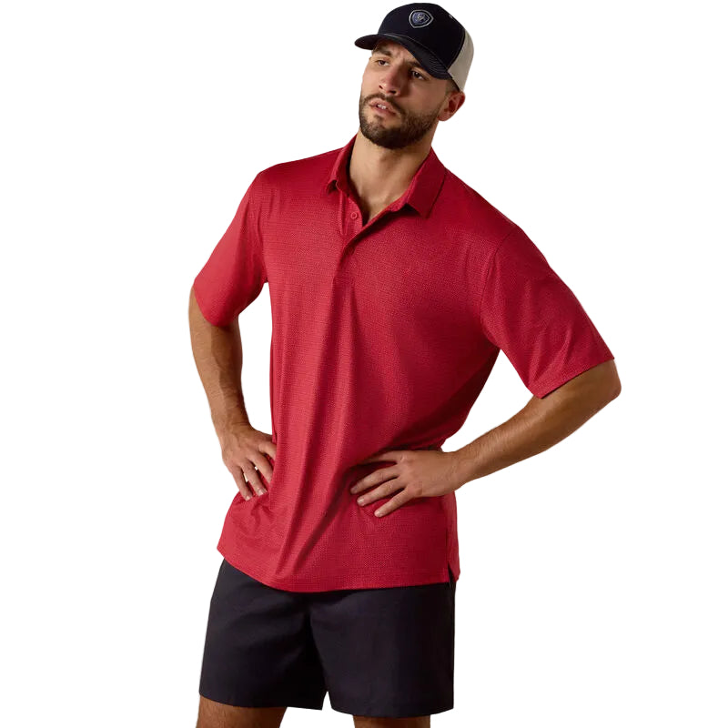 Ariat Printed Men's 360 Airflow Polo Shirt