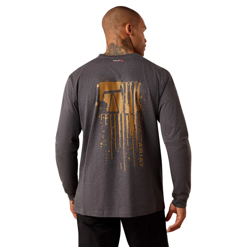 Ariat Flame Resistant Rig Life Flag Men's Tee