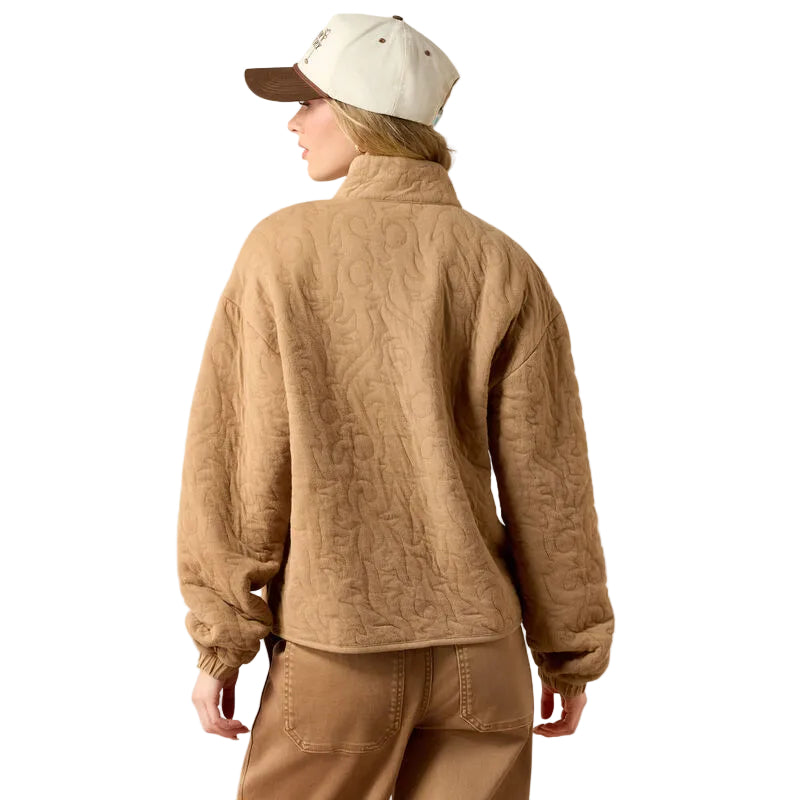 Ariat Boot Stitch Ladies' 1/2 Zip Pullover