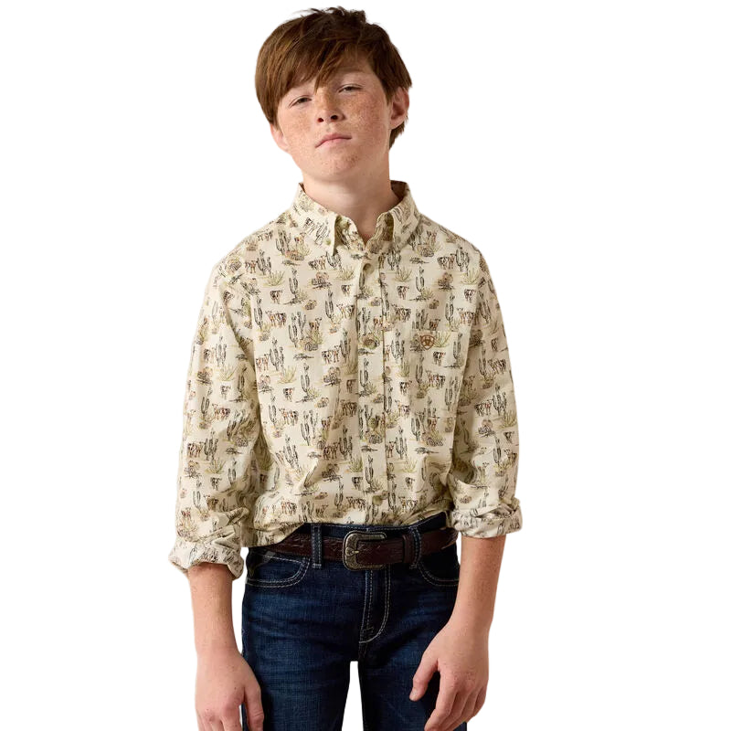 Ariat Luthor Classic Fit Children's Shirt