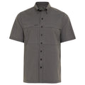 GameGuard Gunmetal Men's TekCheck Short Sleeve Shirt