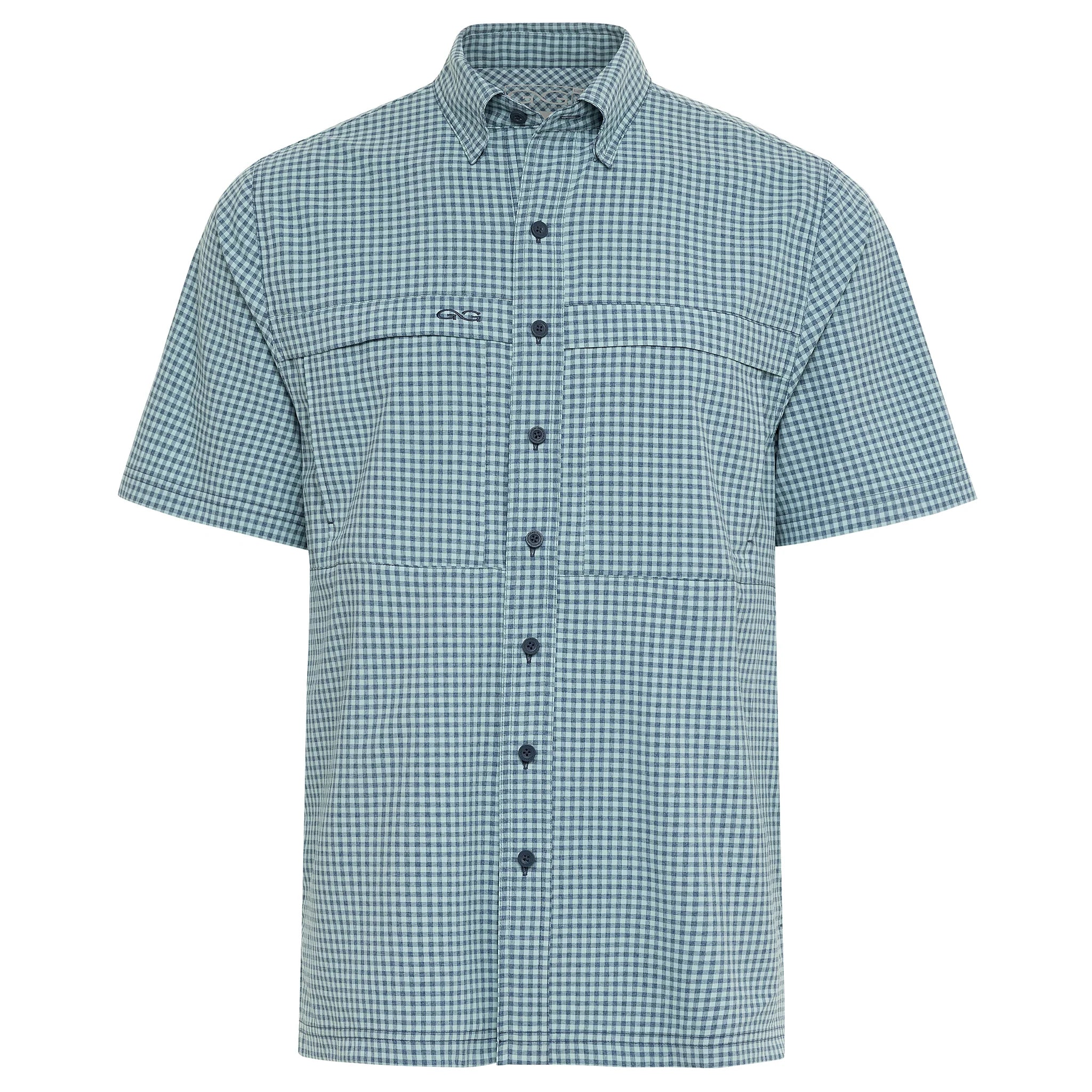 GameGuard Sea Glass Men's TekCheck Short Sleeve Shirt