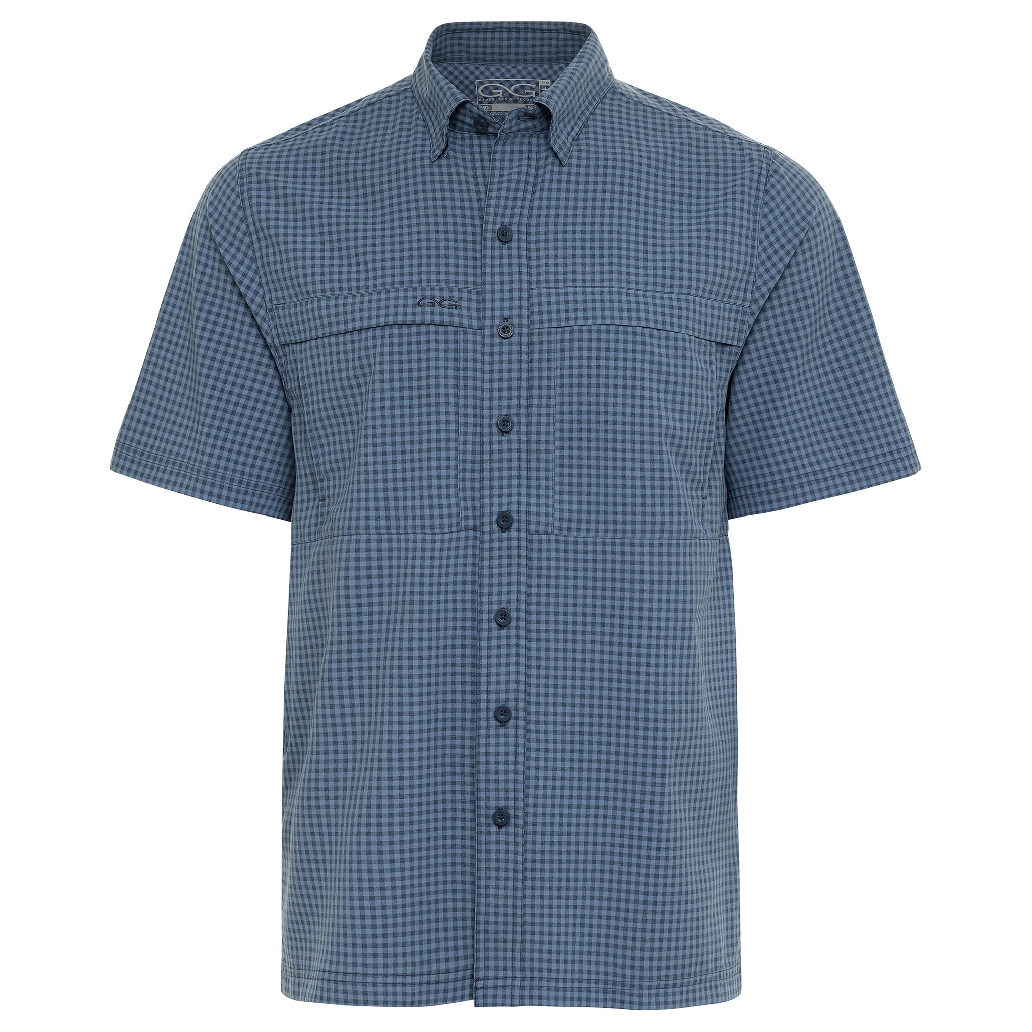GameGuard Slate Men's TekCheck Short Sleeve Shirt