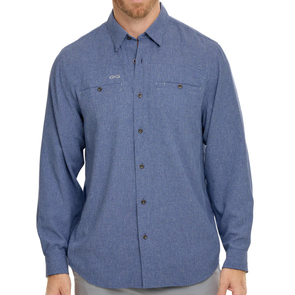 GameGuard Indigo Men's Maverick Long Sleeve Shirt