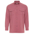 GameGuard Crimson Men's Pearl Snap Long Sleeve Shirt