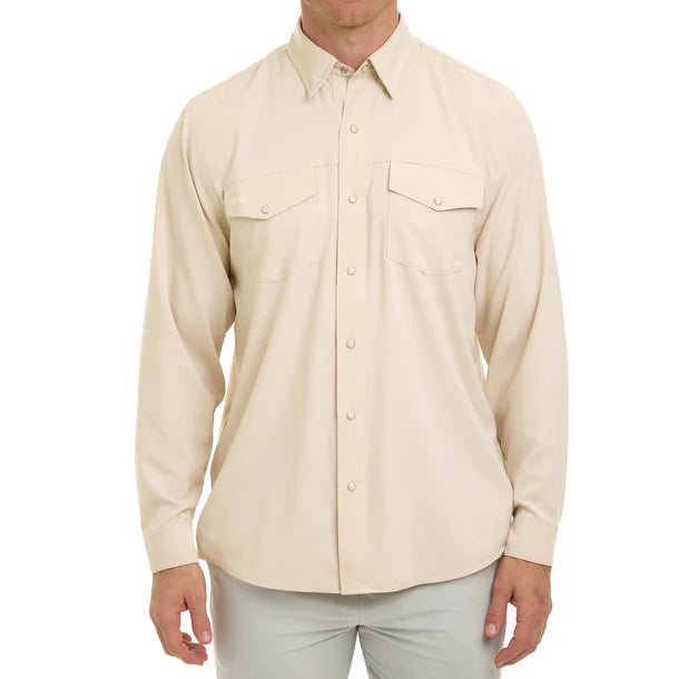 GameGuard Stone Men's Stockyard Long Sleeve Shirt