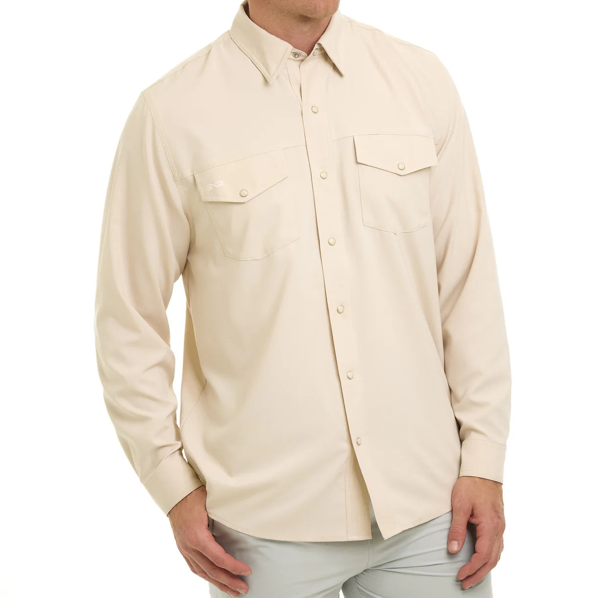 GameGuard Stone Men's Stockyard Long Sleeve Shirt