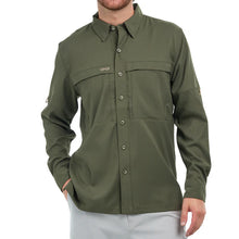 Load image into Gallery viewer, GameGuard Long Sleeve Agave Men&#39;s Scout Shirt
