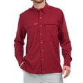 GameGuard Oxblood Men's Scout Long Sleeve Shirt
