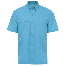 Load image into Gallery viewer, GameGuard Blue Waves Short Sleeve Classic Microfiber Men&#39;s Shirt
