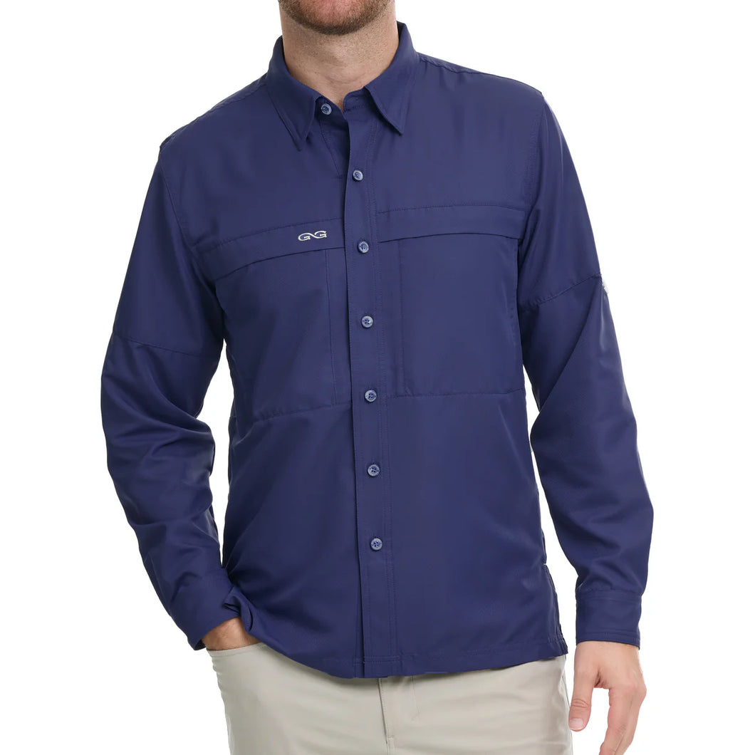 GameGuard Long Sleeve Button Up Men's Shirt
