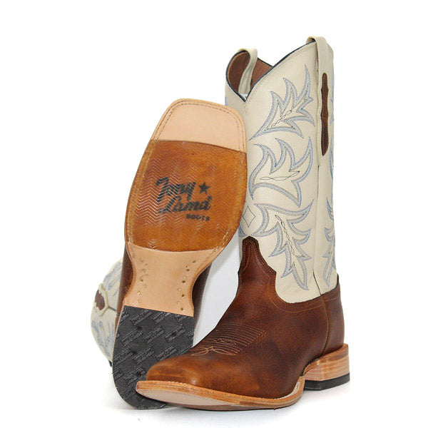 Tony Lama Exclusive Brown American Bison Men's Boot