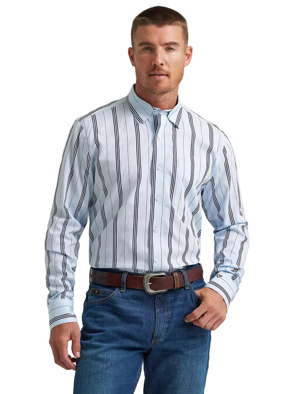 Wrangler Cody Johnson Long Sleeve Men's Button Down Shirt
