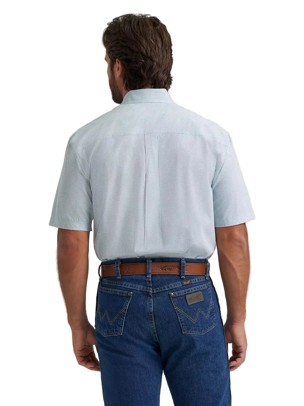 Wrangler George Strait Short Sleeve Men's Button Down Shirt – Dollar ...